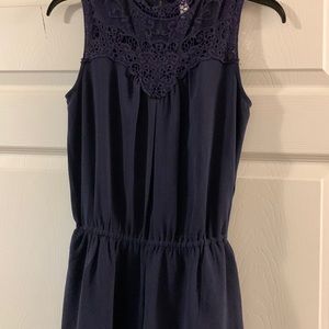Romper with pockets